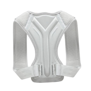 White posture corrector on a white background