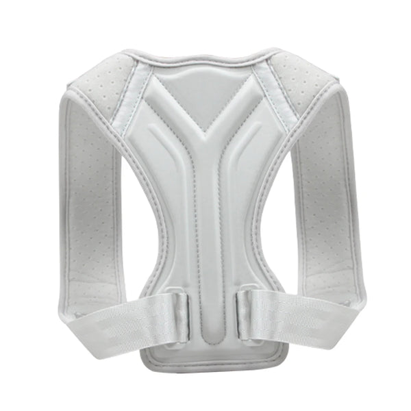 White posture corrector on a white background
