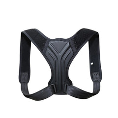 Black posture corrector on a white background