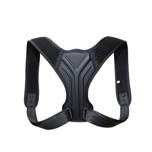 Black posture corrector on a white background