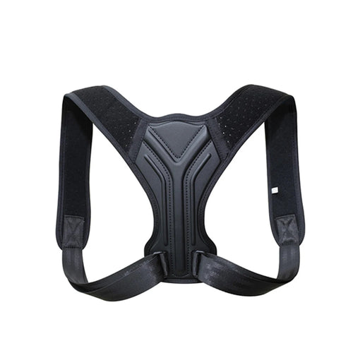 Black posture corrector on a white background